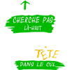 Tête dans le cul
