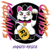 Crazy Cat Shinobi Tee White