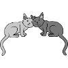 2 love cute cats