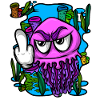 Jelly Fish Middle Finger Jellyfish