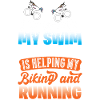 Triathlon motif for triathletes