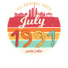 Born in July 1991