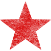 Red Star - Vintage Grunge Structure