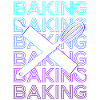 Backen Bäcker Backen Retro Geschenk
