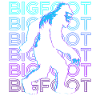 Bigfoot Sasquatch Retro Gift