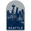 Seattle Skyline Badge