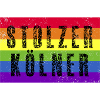 Stolzer Kölner - Regenbogenfahne