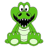 KROKODIL - TIER - KIND - BABY