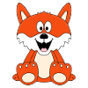 FUCHS - TIER - KINDER - BABY