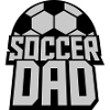 Sports Logo Soccer Dad