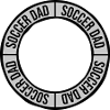 Ring Soccer Dad Logo
