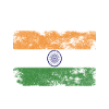 India Flag Distressed - Indian Flag