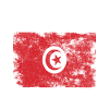 Tunisia Flag Distressed - Tunisian Flag