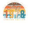Année de construction 1978 Juillet
