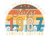 1987 Juli Limitierte Edition