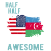 Moitié américain moitié azerbaïdjanais