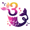 3 Birthday Mermaid
