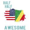 Half American Half Congolese