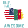 Moitié américain moitié camerounais