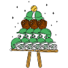 Baseball Fan Christmas Tree