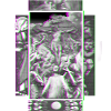 Jesus Glitch Hexenkunst Pastell Goth