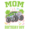 Young birthday Monstertruck Mom