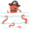pirates octopus