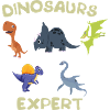 Verschiedene Arten von Dinosaurier-Experten