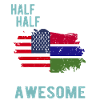 Half American Half Gambian