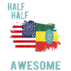 Half American Half Ethiopian