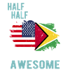 Half American Half Guyanese