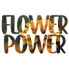 Flower Power mit Blumenmotiv