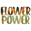 Lettrage Flower Power