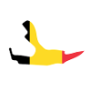 Belgium Circuit with Flag