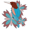 Mandala bird