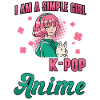 Jag gillar K-Pop och Anime K-Pop