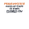 Programmierer Bauen Features Developer Coder