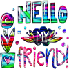 my friend positive thoughts happy