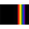 Rainbow Pride LGBT Stripe