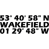 Coordonnées de Wakefield
