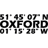 Coordonnées Oxford