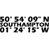 Southampton Coordinates