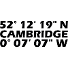 Cambridge Coordinates