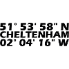 Cheltenham Coordinates