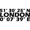 Coordonnées de Londres