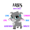 Girls baby Aries zodiac sign