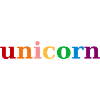 Einhorn Regenbogenfarben