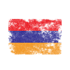 Armenia Flag Distressed - Armenian Flag