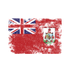 Bermuda Flag Distressed - Bermudian Flag