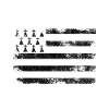 Brittany Flag Distressed - Breton Flag